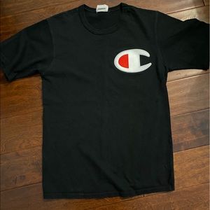 Champion heavyweight stiched Large Logo T-Shirt